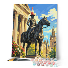 Afbeelding in Gallery-weergave laden, Schilderen op Nummer - Standbeeld hertog van Wellington Glasgow