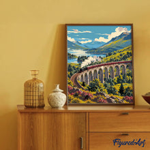 Afbeelding in Gallery-weergave laden, Schilderen op Nummer - Glenfinnan Viaduct
