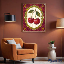 Afbeelding in Gallery-weergave laden, Schilderen op Nummer - Vintage kersencharme