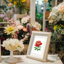 Afbeelding in Gallery-weergave laden, Mini Diamond Painting 15x20cm (4 stuks) Zonder Lijst - Bloemenkwartet