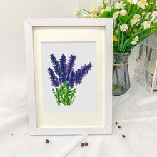 Afbeelding in Gallery-weergave laden, Mini Diamond Painting 15x20cm (4 stuks) Zonder Lijst - Bloemenkwartet