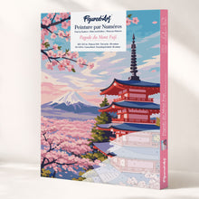 Afbeelding in Gallery-weergave laden, Cadeauset Schilderen op Nummers - Fuji-pagode Figured'Art