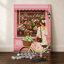 Afbeelding in Gallery-weergave laden, Cadeauset Schilderen op Nummers - Kunstbloemen