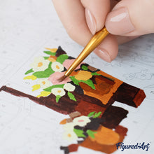Afbeelding in Gallery-weergave laden, Cadeauset Schilderen op Nummers - Kunstbloemen
