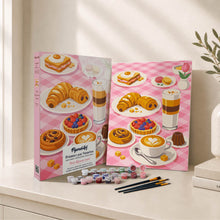Afbeelding in Gallery-weergave laden, Cadeauset Schilderen op Nummers - Zoet Ontbijt