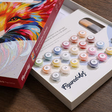 Afbeelding in Gallery-weergave laden, Cadeauset Schilderen op Nummers - Kleurrijke Abstracte Vos