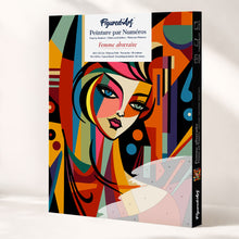 Afbeelding in Gallery-weergave laden, Cadeauset Schilderen op Nummers - Abstracte Vrouw Figured'Art