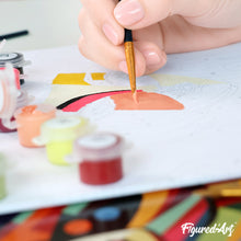 Afbeelding in Gallery-weergave laden, Cadeauset Schilderen op Nummers - Abstracte Vrouw