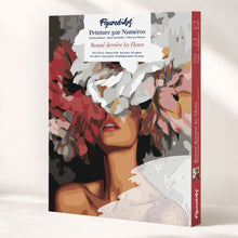 Afbeelding in Gallery-weergave laden, Cadeauset Schilderen op Nummers - Schoonheid achter Bloemen Figured'Art