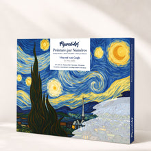 Afbeelding in Gallery-weergave laden, Cadeauset Schilderen op Nummers - De sterrennacht
Vincent van Gogh Figured'Art