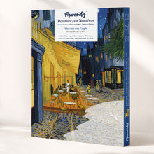 Afbeelding in Gallery-weergave laden, Cadeauset Schilderen op Nummers - Caféterras bij nacht
Vincent van Gogh Figured'Art