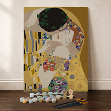 Afbeelding in Gallery-weergave laden, Cadeauset Schilderen op Nummers - De kus
Gustav Klimt