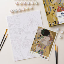 Afbeelding in Gallery-weergave laden, Cadeauset Schilderen op Nummers - De kus
Gustav Klimt