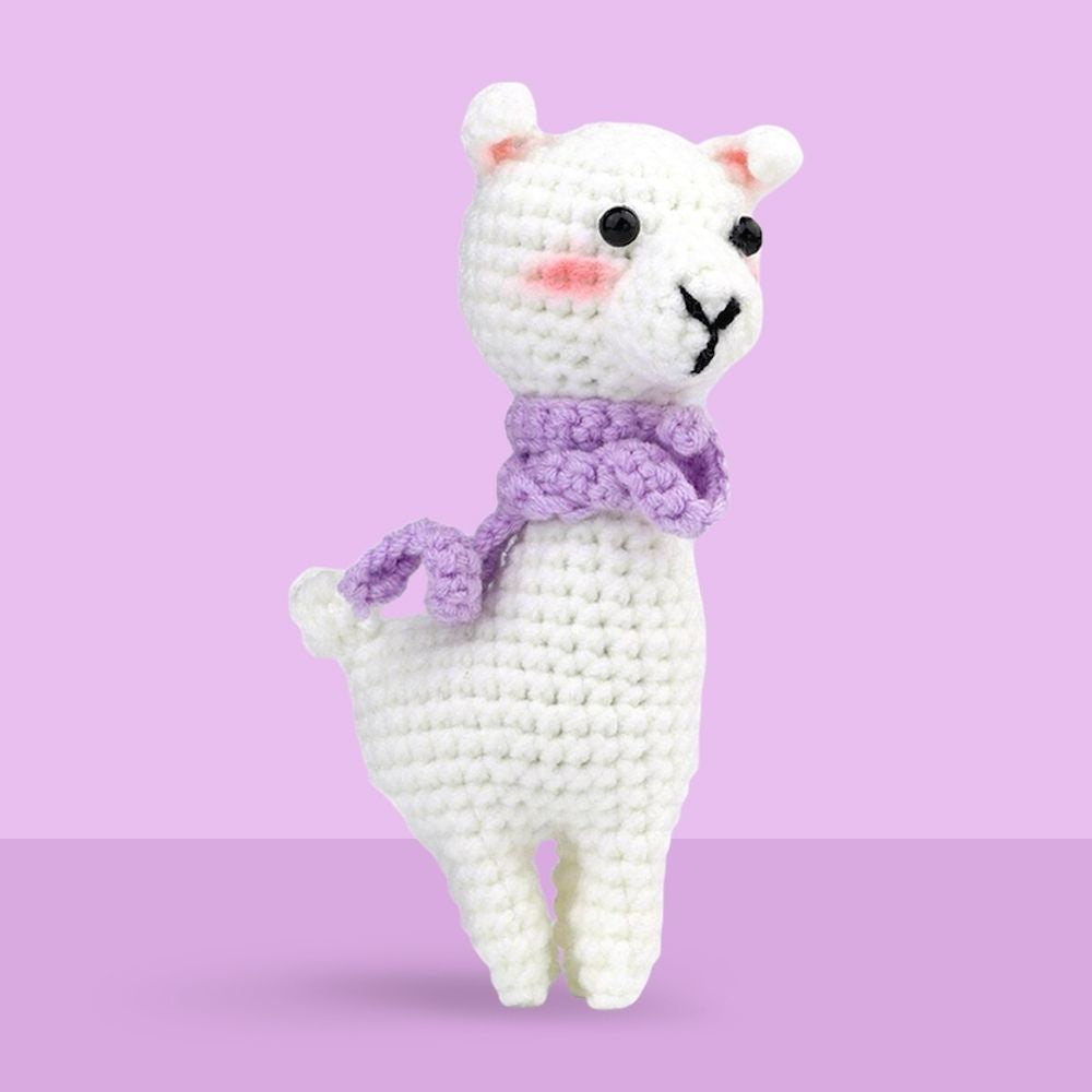 Haakpakket Amigurumi - Lama met Sjaal Figured'Art