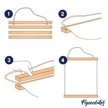 Afbeelding in Gallery-weergave laden, Magnetische Posterhanger