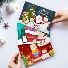 Afbeelding in Gallery-weergave laden, Schilderen op Nummer Set van 6 Kerstkaarten DIY - Serie 1