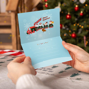 Schilderen op Nummer Set van 6 Kerstkaarten DIY - Serie 1