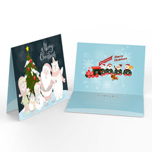 Afbeelding in Gallery-weergave laden, Schilderen op Nummer Set van 6 Kerstkaarten DIY - Serie 1