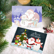 Afbeelding in Gallery-weergave laden, Schilderen op Nummer Set van 6 Kerstkaarten DIY - Serie 1