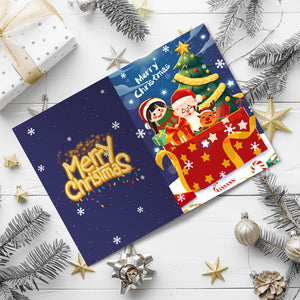 Schilderen op Nummer Set van 6 Kerstkaarten DIY - Serie 2