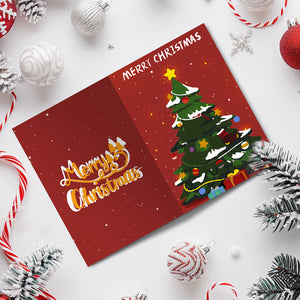Schilderen op Nummer Set van 6 Kerstkaarten DIY - Serie 3