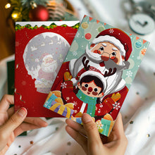 Afbeelding in Gallery-weergave laden, Schilderen op Nummer Set van 6 Kerstkaarten DIY - Serie 3