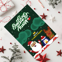 Afbeelding in Gallery-weergave laden, Schilderen op Nummer Set van 6 Kerstkaarten DIY - Serie 4