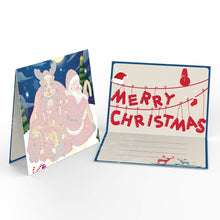 Afbeelding in Gallery-weergave laden, Schilderen op Nummer Set van 6 Kerstkaarten DIY - Serie 4