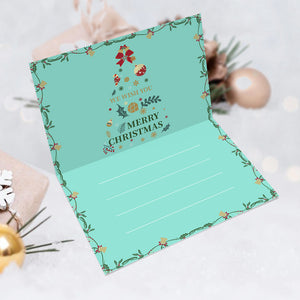 Schilderen op Nummer Set van 6 Kerstkaarten DIY - Serie 4