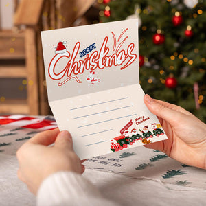 Schilderen op Nummer Set van 6 Kerstkaarten DIY - Serie 4