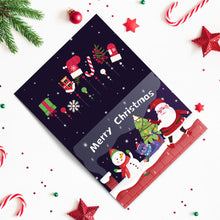 Afbeelding in Gallery-weergave laden, Schilderen op Nummer Set van 6 DIY Kerstkaarten - Serie 5