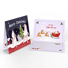 Afbeelding in Gallery-weergave laden, Schilderen op Nummer Set van 6 DIY Kerstkaarten - Serie 5