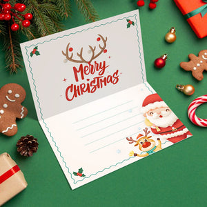 Schilderen op Nummer Set van 6 DIY Kerstkaarten - Serie 5