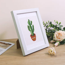 Afbeelding in Gallery-weergave laden, Houten lijst voor Mini serie Diamond Painting wit rechthoek