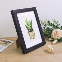 Afbeelding in Gallery-weergave laden, Houten lijst voor Mini serie Diamond Painting zwart rechthoekig