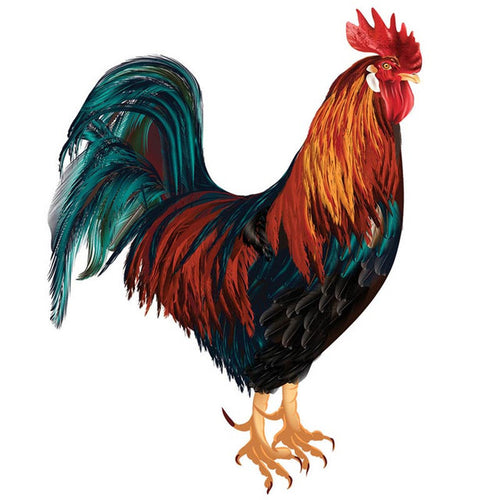 Houten Puzzel - Majestueuze Haan