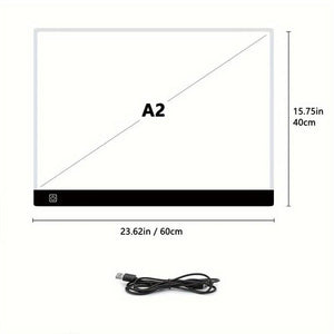 Ondergrond Diamond Painting LED Pad XXL A2