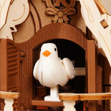 Afbeelding in Gallery-weergave laden, 3D Puzzel - Koekoeksklok (houtkleur)