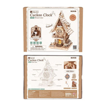 Afbeelding in Gallery-weergave laden, 3D Puzzel - Koekoeksklok (houtkleur)