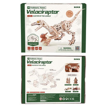 Afbeelding in Gallery-weergave laden, 3D Puzzel - Velociraptor