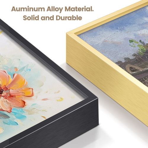 DIY aluminium frame klaar voor montage 50×65 cm - Goud Figured'Art