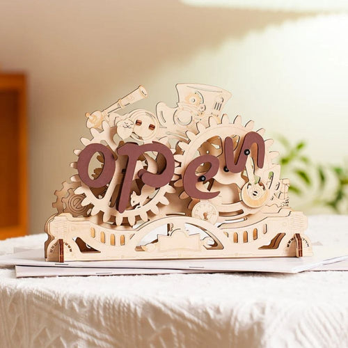 3D Puzzel - Open/Gesloten Bord