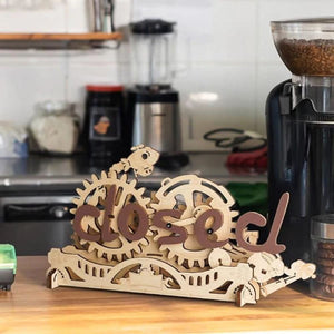 3D Puzzel - Open/Gesloten Bord