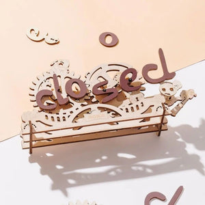 3D Puzzel - Open/Gesloten Bord