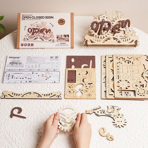 3D Puzzel - Open/Gesloten Bord