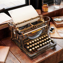 Afbeelding in Gallery-weergave laden, 3D Puzzel - Klassieke typemachine Figured'Art