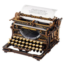 Afbeelding in Gallery-weergave laden, 3D Puzzel - Klassieke typemachine