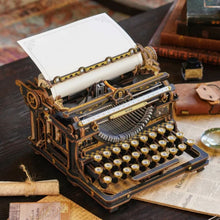 Afbeelding in Gallery-weergave laden, 3D Puzzel - Klassieke typemachine