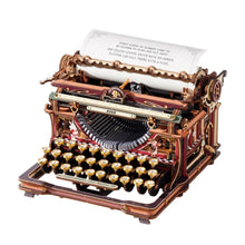 Afbeelding in Gallery-weergave laden, 3D Puzzel - Magische typemachine