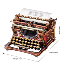 Afbeelding in Gallery-weergave laden, 3D Puzzel - Magische typemachine